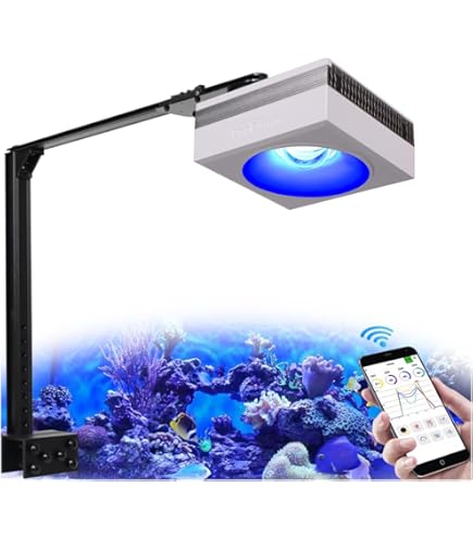 Amazon.co.jp: PopBloom RL90 WiFi 水槽ライト 400watts スマートAPP